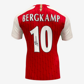 Dennis Bergkamp Signed Arsenal 2023-24 Home Football Shirt